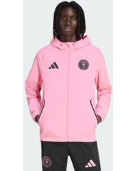 adidas - Inter Miami Cf Tiro Travel Full Zip Windbreaker - Lyst