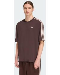 adidas - Adicolor 3-Stripes Oversized T-Shirt - Lyst