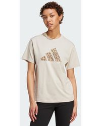adidas - T-Shirt Con Grafica Di Animali - Lyst