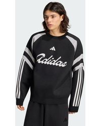 adidas - House Of Tiro Knitted Sweatshirt - Lyst