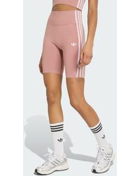 adidas - Essentials 3 Stripes Seamless Shorts 5 Inch - Lyst