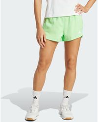 adidas Originals - Short Da Allenamento Pacer 3-Stripes Woven High-Rise - Lyst