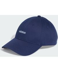 adidas - Linear Embroidery Baseball Cap - Lyst