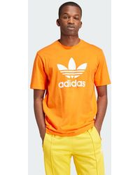 adidas - Adicolor Trefoil T-shirt - Lyst