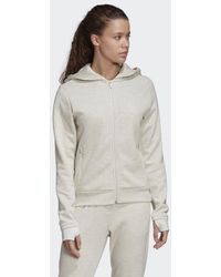 adidas must have french terry logo hoodie