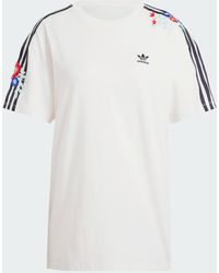 adidas Originals - Floral Loose Tee - Lyst