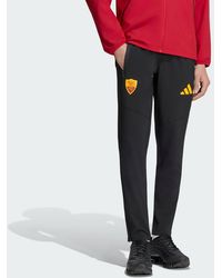adidas - As Roma Tiro Travel Tracksuit Bottoms - Lyst