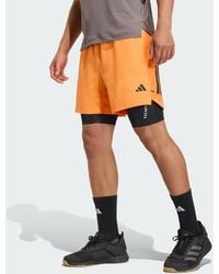 adidas - D4T Primelift 3 Stripes Shorts - Lyst