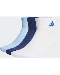 adidas - Cushioned Sportswear Ankle Socks 3 Pair Pack - Lyst