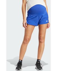 adidas - Pacer Woven Stretch Training Maternity Shorts - Lyst