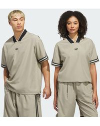 adidas - Originals Basketball Warm Up Long-Sleeve Top - Lyst