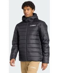 adidas - Terrex Multi Essentials Climawarm Insulated Hooded Jacket - Lyst