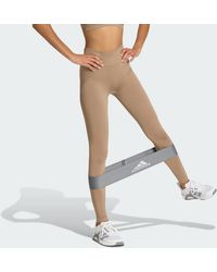adidas - Workout Essentials Knit Scrunch 7/8 Leggings - Lyst