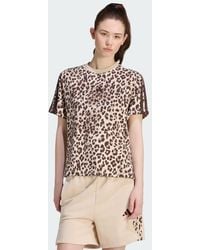 adidas - Seasonal Essentials Animal Print T-Shirt - Lyst