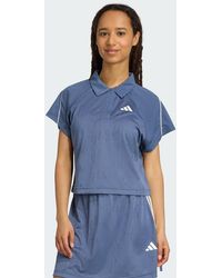 adidas - Stadium 3-Stripes Tennis Inspired Jacquard Polo Tee - Lyst