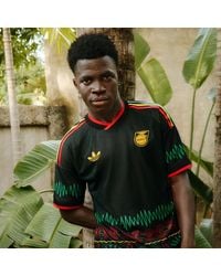 adidas - Jamaica 26 X Bob Marley Away Authentic Jersey - Lyst
