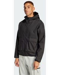 adidas - City Escape Premium Full-Zip Hoodie - Lyst