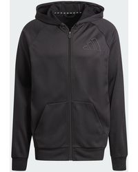 adidas - Game And Go Small Logo Training Full-Zip Hoodie - Lyst