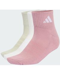 adidas - Cushioned Sportswear Ankle Socks 3 Pair Pack - Lyst