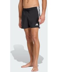 adidas - 3-Stripes Swim Shorts - Lyst