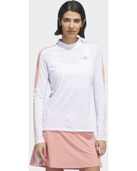 adidas - Made With Nature Mock Neck Long-sleeve Top - Lyst