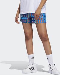 adidas Hoop York City Mesh Shorts - Blau