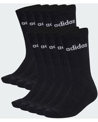 adidas - Linear Cushioned Crew Sock 10 Pair Pack - Lyst