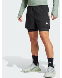 adidas - Pantalón Corto Own The Run Climacool 2-In-1 - Lyst