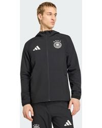adidas - Germany Tiro Travel Full Zip Windbreaker - Lyst