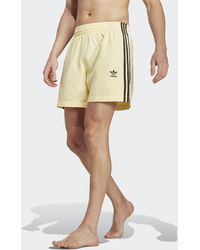 adidas - Originals Adicolor 3-Stripes Swim Shorts - Lyst