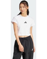 adidas - Future Icons Small Logo Baby Tee - Lyst