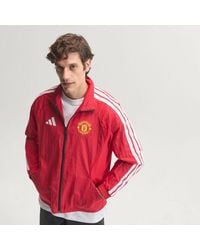 adidas - Manchester United Home Anthem Jacket - Lyst