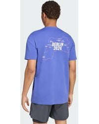 adidas - Bmw Berlin Marathon 2026 Map T-Shirt - Lyst