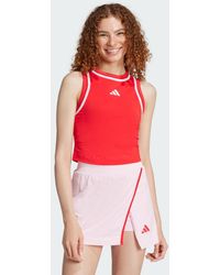 adidas - Canotta Essentials Color-Pop Cotton Crop - Lyst