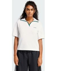 adidas - Seasonal Essentials Colorpop Polo With Embroidered Graphic - Lyst