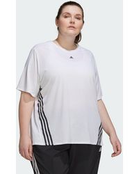 adidas - Train Icons 3-stripes T-shirt (plus Size) - Lyst