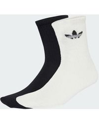 adidas - Fluffy Crew Socken 2 Paar - Lyst