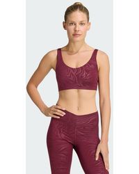 adidas - All Me Essentials Graphic Light Support Bra - Lyst