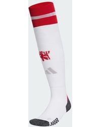 adidas - Manchester United 24/25 Home Socks - Lyst