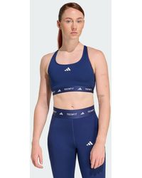 adidas - Techfit Bra - Lyst