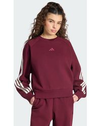 adidas - Kit 3-Stripes Sweatshirt - Lyst