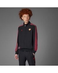 adidas - Manchester United Terrace Icons Track Top - Lyst