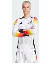 adidas - Germany 24 Long Sleeve Home Authentic Jersey - Lyst