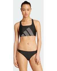adidas - Big Bars C-Back Bikini Set - Lyst
