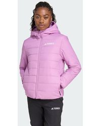 adidas - Terrex Multi Essentials Climawarm Insulated Hooded Jacket - Lyst
