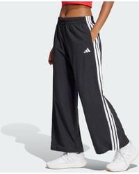 adidas - Essentials 3-Stripes Lifestyle Woven Parachute Tracksuit Bottoms - Lyst