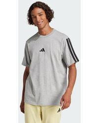 adidas - Essentials 3-Stripes Single Jersey T-Shirt - Lyst