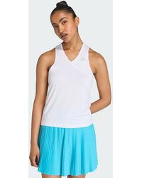 adidas - Club Tennis Climacool V-Neck Tank Top - Lyst