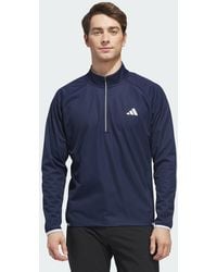 adidas - Ultimate365 Durable Water Repellent Wind Quarter-Zip Sweatshirt - Lyst