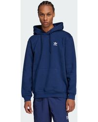 adidas - Trefoil Essentials Loose Hoodie - Lyst